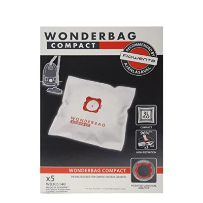 Image of Rowenta WB305140 Vacuum Bags, Wonder rbag Compact