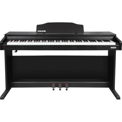Image of NU X WK 400 Digital Piano: Premium 88 Key Hammer Action Instrument with Advanced Sound Customization, MIDI Connectivity, and Performance Features for Home, Studio, Educational Use