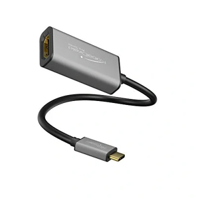 Image of KabelDirekt USB C to HDMI adapter 0,15m (supports resolutions up 4K/60Hz, 3.1 and Thunderbolt 3, suitable for MacBook PRO 2016/2017, 12&quot; other devices) Series