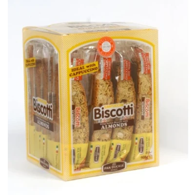 Image of Pan Ducale Cantuccini Almond Biscotti 24 x 30g (1)