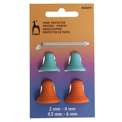 Image of Pony Point Protectors: Bell Shaped: Assorted, Multicolor, 9 x 6.5 10 cm