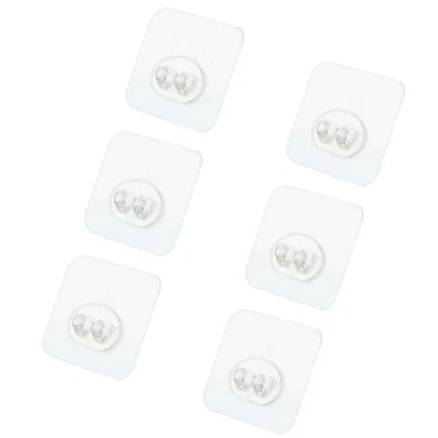 Image of GMBYLBY Functional Self Stick Wall Hangers Adhesive Hook Portable On Hooks Towel Holder Hanging Key