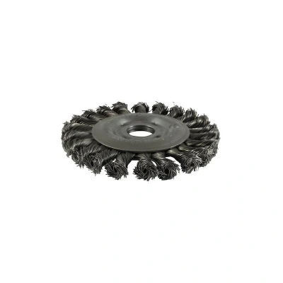 Image of 3x TIMCO Wheel Brush Twisted Knot Steel Wire 125HWT