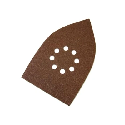 Image of Faithfull AOMULTIF Fine Multi Sander Sheets Hook and Loop Red (Pack of 5)