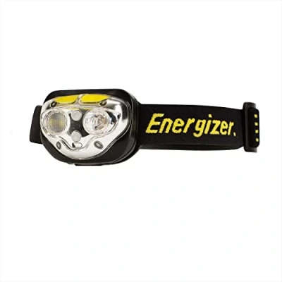 Image of Energizer Vision LED Headlamp, Bright Headlamp for Camping, Water Resistant Emergency Light, Includes Batteries, Pack of 1
