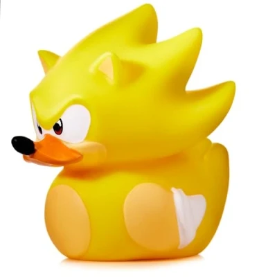 Image of TUBBZ NS4725 Mini Super Collectible Vinyl Rubber Duck Figure Official Sonic The Hedgehog Merchandise Kids TV, Movies &amp; Video Games, One Size