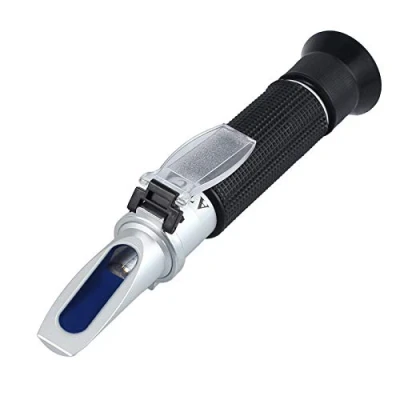 Image of Salinity Refractometer for Seawater and Marine Fishkeeping Aquarium 0 100 PPT with Automatic Temperature Compensation