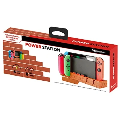 Image of Subsonic Power Station Aufbewahrungs und Ladestation für Nintendo Switch Konsole Zubehör