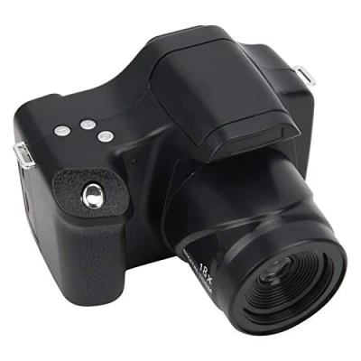 Image of Digital Camera, 3.0 Inch LCD Screen 18X Zoom 24MP HD SLR Camera Photo Recording 1500mAh Battery Large Capacity Video for Photo/Video (Standard)