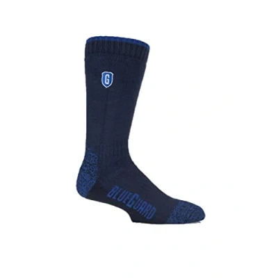 Image of BlueGuard 1 Pair Sock Shop Anti Abrasion Durability Heavy Duty Work Socks (as8, numeric, numeric_4, numeric_8, regular, Blue)