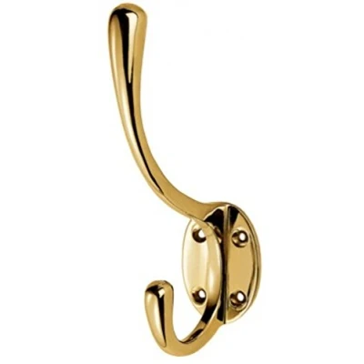 Image of Carlisle Brass AA25/BP AA25 Hat &amp; Coat Hook, Polished