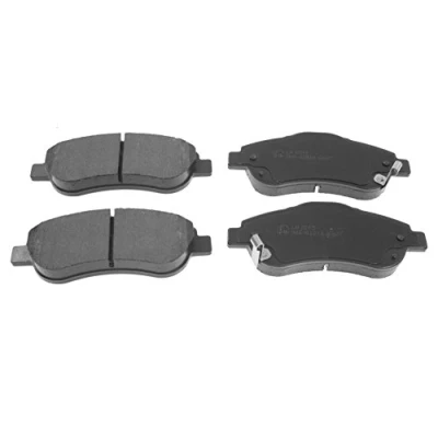 Image of 45022SWWG00, 45022SWWG01, 45022SWWG02, 45022SWWG02SK1, 45022T1EG00 Brake pad set BLUE PRINT ADH24275 Front Axle with acoustic wear warning