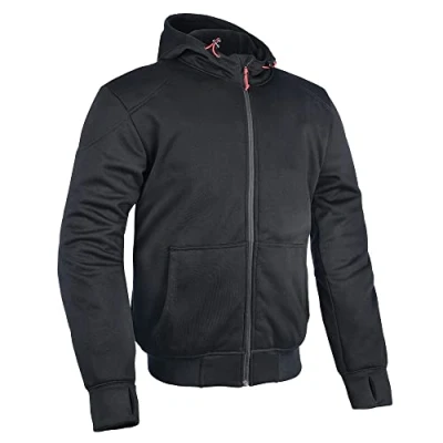 Image of Oxford Men&#039;s Super 2.0 Motorcycle Hoodie, Tech Black, XXL