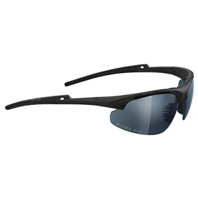 Image of Mil Tec Swiss Eye Black Apache Ballistic Sunglasses Clear, Tinted and Orange Lenses