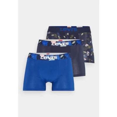 Image of Levi&#039;s MEN Flower 3 PACK Boxer shorts, Men&#039;s, Size: Small, Blue combo