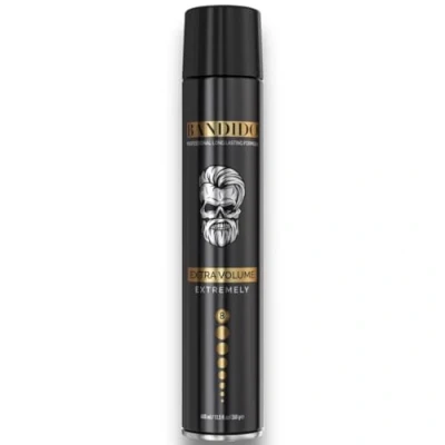 Image of Bandido Hair Styling Spray Extra Volume Strong Hold 8. Level Extremely Black 400 ml