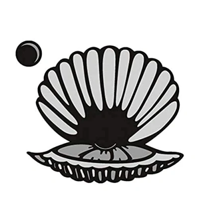 Image of Marianne Design Craftables Scallop Die, Metal, Grey, 14 x 8.3 0.2 cm