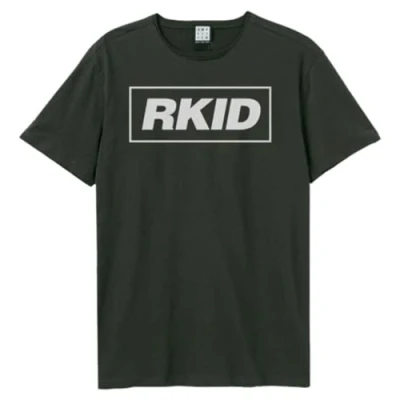Image of Amplified Liam Gallagher T Shirt RKID Official Unisex Charcoal L