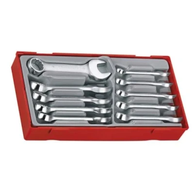 Image of Teng TT6010MMidget Combination Spanner Set Metric (10 Pieces)