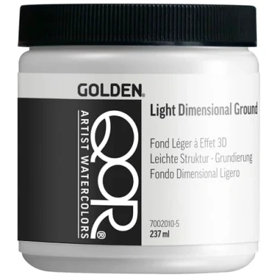 Image of Golden QOR Light Dimensional Watercolour Ground 8oz
