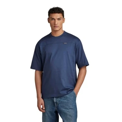Image of G STAR RAW Men&#039;s Boxy Base 2.0 T Shirt, blue (sartho D23726 C336 6067), M