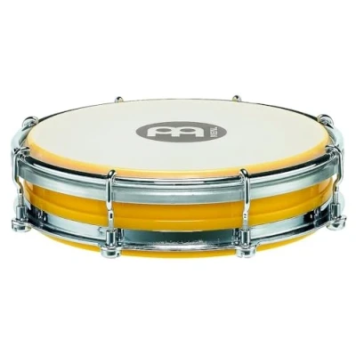 Image of Meinl Percussion Samba Floatune Tamborim Small Instrument with Synthetic Head Diameter 6 Inches ABS Plastic, Yellow (TBR06ABS Y)