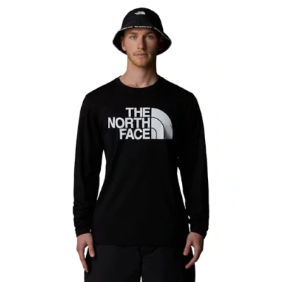Image of THE NORTH FACE M L/S Half Dome TEE TNF Black, XXL