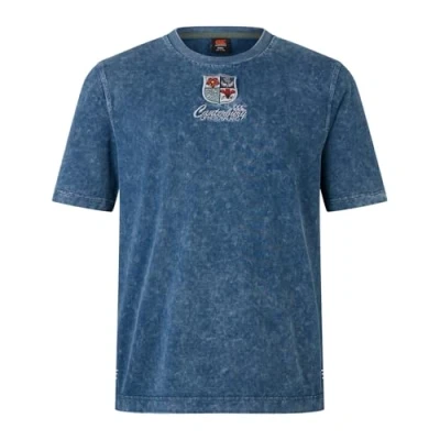 Image of Canterbury Mens British and Irish Lions Heritage T Shirt Moonlight Ocean M