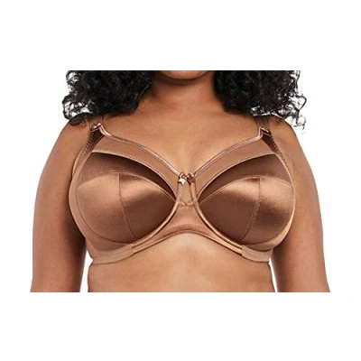 Image of Goddess Women&#039;s Keira Underwire Banded Bra Full Coverage, Opaque, Cinnamon, 44H