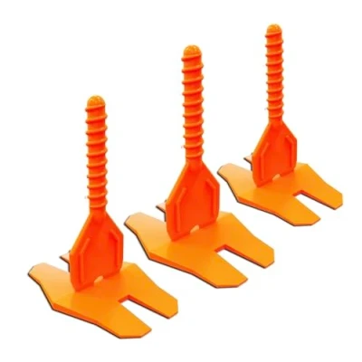 Image of Tile Levelling System spacers 3 mm 500 Clips 3mm 19 Thick SHAFFER PRO Tiling Tools Laying aid for Floor Tiles/Wall Tiles Installation kit
