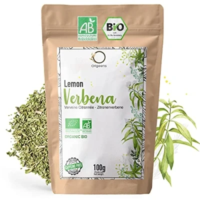 Image of ORIGEENS Organic Lemon VERBENA Tea 100gr Calming Digestive