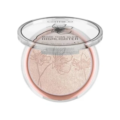 Image of Catrice More Than Glow Highlighter, No. 020, Pink, Intense, Shimmering, Metallic, Vegan, Oil Free, Perfume Alcohol Pack of 1 (5.9 g)