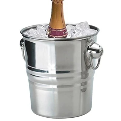Image of Zodiac WB CHAMP Champagne Bucket Stainless Steel 8&quot; x 7.75&quot;