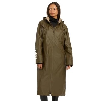Image of LeMieux All Elements Womens Fleece Lined Waterproof Coat Alpine 8