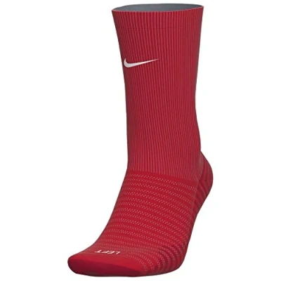 Image of Nike Unisex Squad Crew Socks, University Red/White, L UK