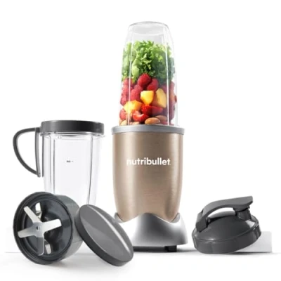 Image of NUTRIBULLET Pro 900 Series Blender Champagne, Gold