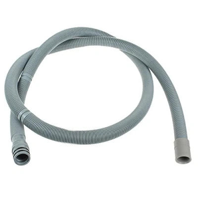 Image of SPARES2GO Drain Outlet Hose for Indesit Dishwasher (45 60cm 1750mm) (Fitment List B)