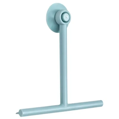Image of Rocco Glass Window Squeegee for Cleaning Bathrooms, Showers, Screen Wiper Mirror Cars (Duck Egg)