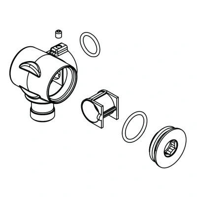 Image of Mira Discovery B inlet elbow assembly (1609.041)