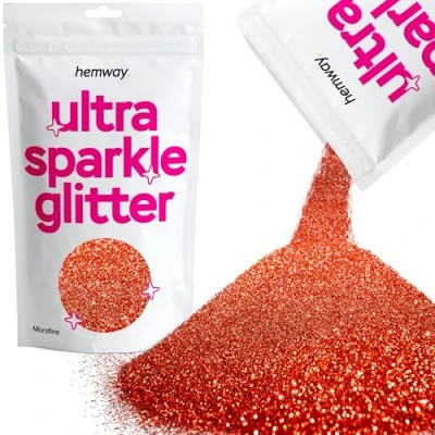 Image of Glitter Red Holographic Ultra Sparkle Sequins Nail Face Festival Christmas Halloween Makeup Microfine 100g / 3.5oz