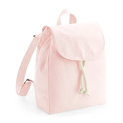 Image of Westford Mill W881 EarthAware® Organic Mini Rucksack Pastel Pink
