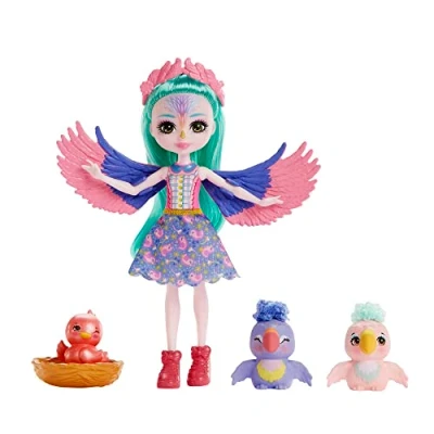 Image of Enchantimals Mattel Filia Finch Familie HKN15