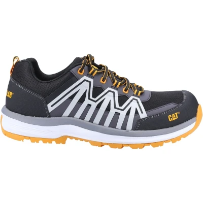 Image of Caterpillar Safety Charge S3 Trainers Mens Black Rubber Size UK 10