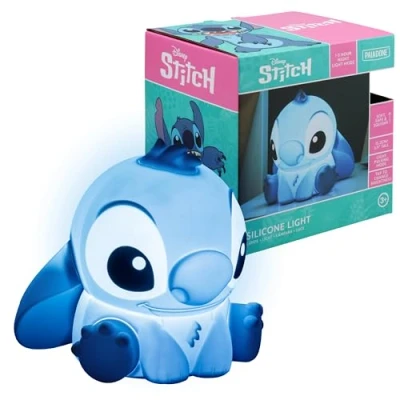 Image of Paladone Stitch Squishy Lamp Officially Licensed Disney Free Standing Desk Light, Gaming Room Decor and Merchandise for Boys Girls, Nightlight Gift Accessory Playroom Bedroom