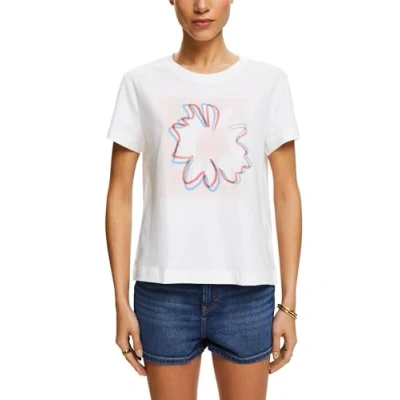 Image of ESPRIT Women&#039;s 014ee1k319 T Shirt, 100/White, XXS