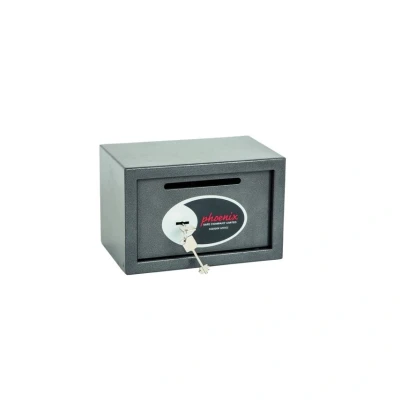 Image of Phoenix Safe Company SS0801KD Size 1 Vela Deposit Home/Office Security with Key Lock