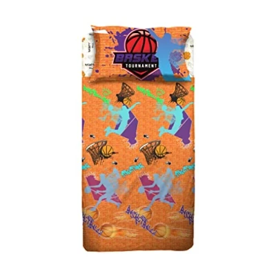 Image of Hermet Basketball Single Sheet Set 100% Cotton