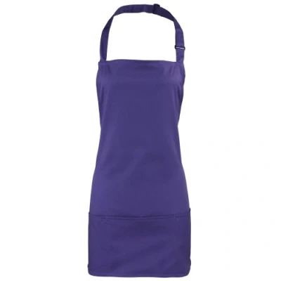 Image of Premier Colours 2 in 1 Apron / Workwear (One Size) (Purple)