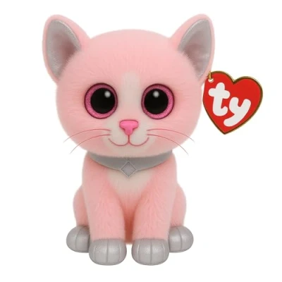 Image of TY Beanie Buddy Cat Fiona 24 CM