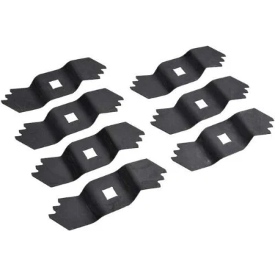 Image of 7 x scarifier blades for AL KO 32 38 E P VLE, VLB, Comfort Combi Care Grizzly 462219, 460773, 460303